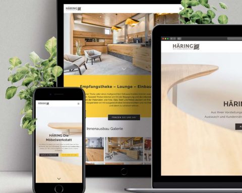 Webdesign und Webseite für Schreinerei Zimmerei in Freiburg und Umgebung mit Produktfotos Referenzfotos und Mitarbeiterfotos aus der Werktstatt von der Grafikagentur STUDIO MÜLLER eine Werbeagentur für Werbung, Grafik, Design, Fotografie und Videografie im Raum Offenburg, Lahr, Ettenheim, Kenzingen, Emmendingen und Freiburg